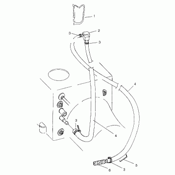 WATER SIPHON - B974978 (4941254125c001)