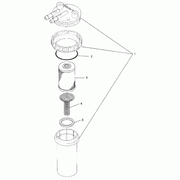 FUEL/WATER SEPARATOR - B974978 (4941254125c011)