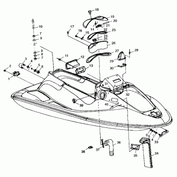 HULL and BODY - B984690 (4945114511a005)