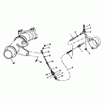 STEERING - B984690 (4945114511b001)