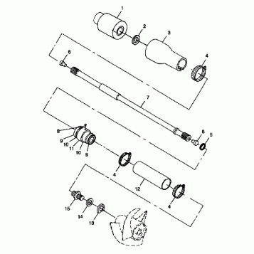 DRIVE SYSTEM - I984690 (4945114511b003)