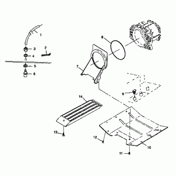 WATER INLET - I984690 (4945114511b010)