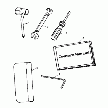 TOOL KIT - I984690 (4945114511b014)