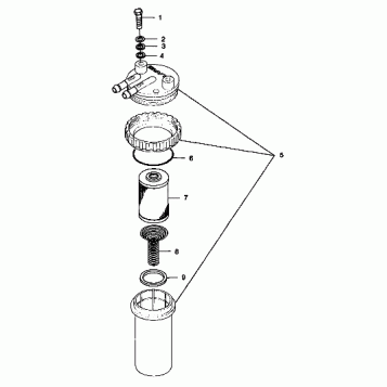 FUEL/WATER SEPARATOR - B984690 (4945114511c009)