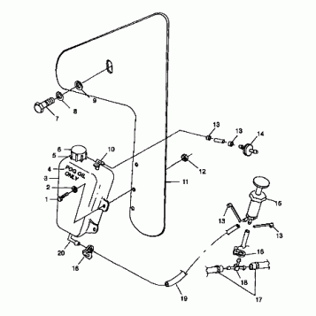 ENGINE FOGGING SYSTEM - I984690 (4945114511c010)