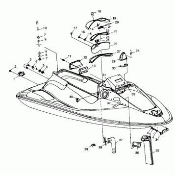 --HULL and BODY - I984673 (4945164516a005)