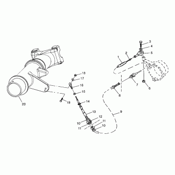 STEERING - B984673 (4945164516b001)