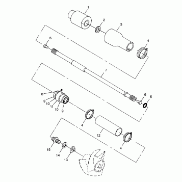 DRIVE SYSTEM - I984673 (4945164516b003)