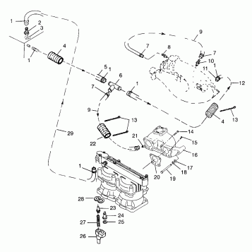 COOLING SYSTEM - B984673 (4945164516b009)