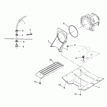 WATER INLET - I984673 (4945164516b010)