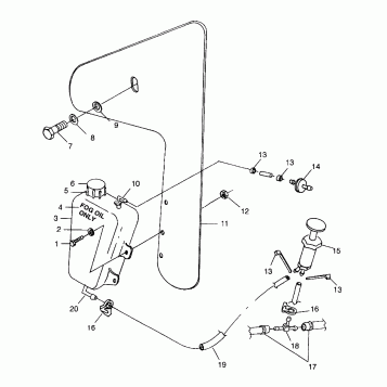 ENGINE FOGGING SYSTEM - I984673 (4945164516c010)