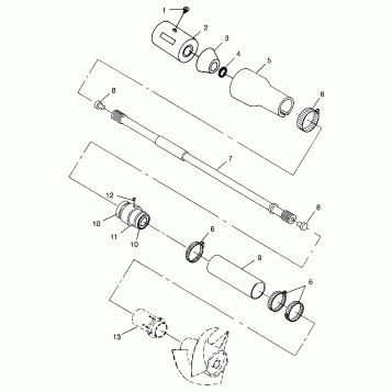 DRIVE SYSTEM - B984978 (4945834583b002)