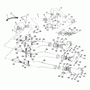EXHAUST SYSTEM - I984978 (4945834583b007)