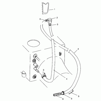 WATER SIPHON - B984978 (4945834583c001)