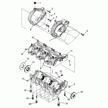 CRANKCASE - I984978 (4945834583c002)