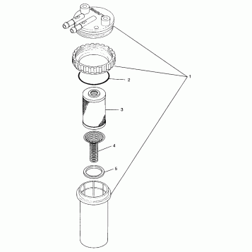 FUEL/WATER SEPARATOR - I984978 (4945834583c011)