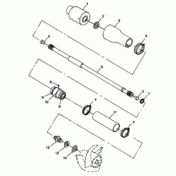 DRIVE SYSTEM - I984590 (4946314631b002)