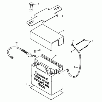 BATTERY BOX - I984590 (4946314631b006)