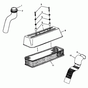 AIR INTAKE - I984590 (4946314631b007)