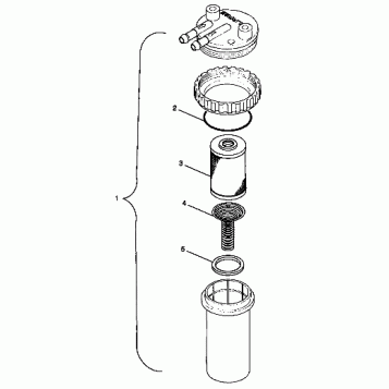 FUEL/WATER SEPARATOR - I984590 (4946314631c007)