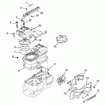 CYLINDER & MANIFOLD - I984573 (4946554655b014)