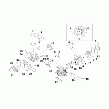 CARBURETOR - I984573 (4946554655c001)