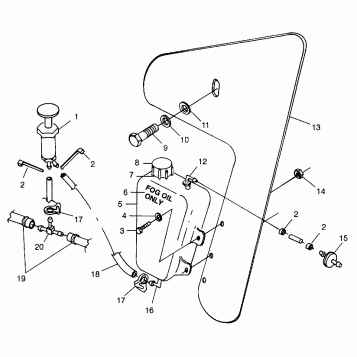 ENGINE FOGGING SYSTEM - I984573 (4946554655c009)