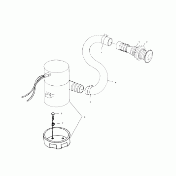 BILGE PUMP - I994673 (4951335133b013)