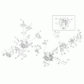 CARBURETOR - I994673 (4951335133c003)