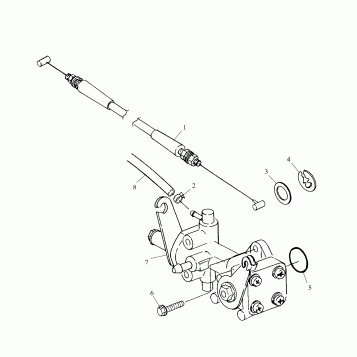 OIL PUMP - B994673 (4951335133c005)