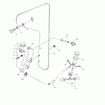 ENGINE FOGGING SYSTEM - I984673 (4951335133c009)