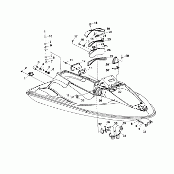 HULL and BODY - I994690 (4951365136a005)