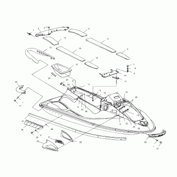 HULL and BODY - I994690 (4951365136a007)