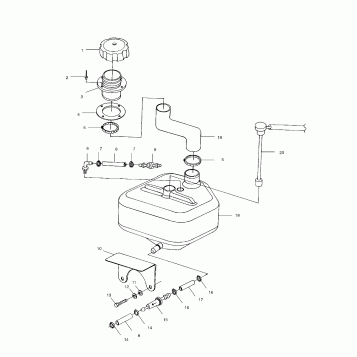OIL TANK - I994690 (4951365136a013)