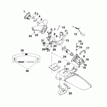STEERING - I994690 (4951365136a014)