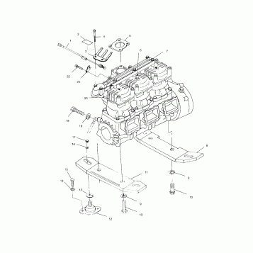 ENGINE MOUNTING - I994690 (4951365136b002)