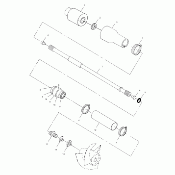 DRIVE SYSTEM - I994690 (4951365136b003)