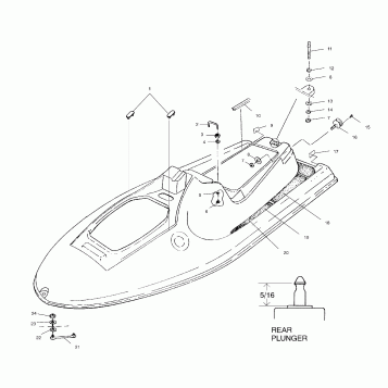 HULL and BODY - B994573 (4951395139a006)
