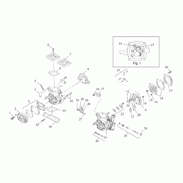CARBURETOR - B994573 (4951395139c001)