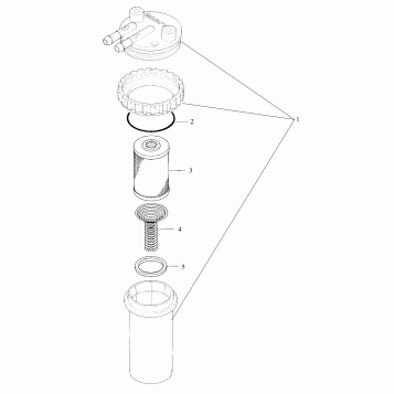 FUEL/WATER SEPARATOR - B994573 (4951395139c007)