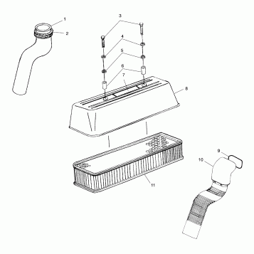 AIR INTAKE - I994590 (4951425142b007)