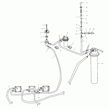 FUEL SYSTEM - B995095 (4951455145A013)