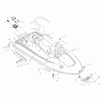 HULL and BODY - B994978 (4951515151a005)