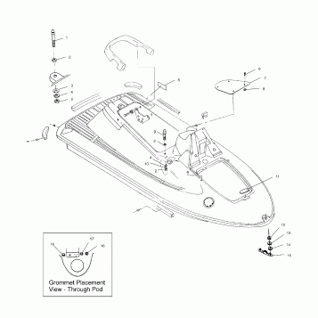 HULL and BODY - B994978 (4951515151a006)