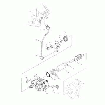 OIL PUMP - B994978 (4951515151c007)