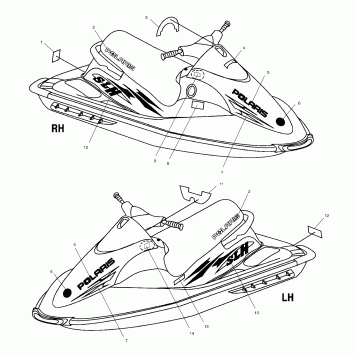 DECALS - W004673D (4955755575A008)