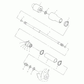 DRIVE SYSTEM - W004673D (4955755575B003)