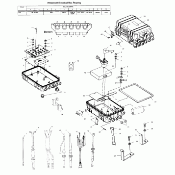 ELECTRICAL BOX - W004673D (4955755575B011)
