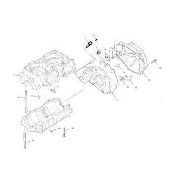 CRANKCASE - W004673I (4955755575C001)