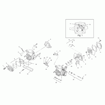 CARBURETOR - W004673I (4955755575C003)